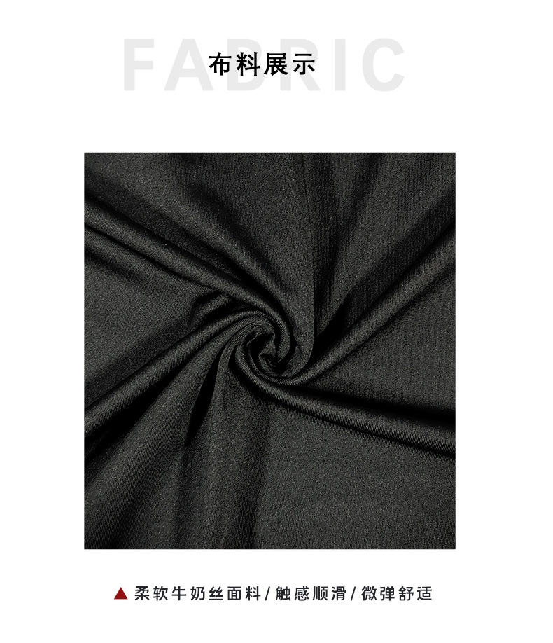 Feiyun Foreign Trade Sexy backless Pure Slimming pajamas Lace Solid Color milk Silk halter Dress Home Wear 589 pic 9