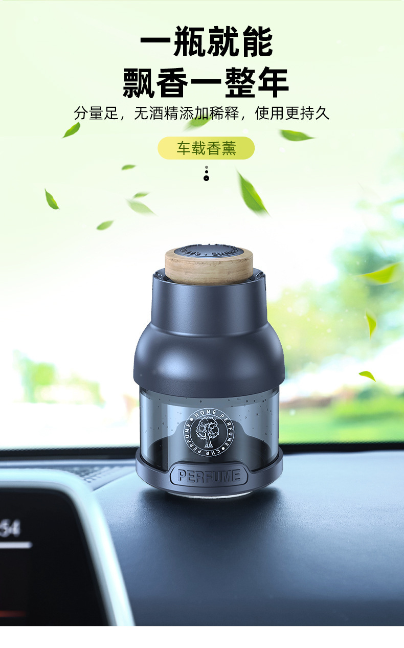 Car aroma diffuser, car perfume accessory, new car odor removal fragrance product, long-lasting fragrance, 2024 new style for men and women pic 11