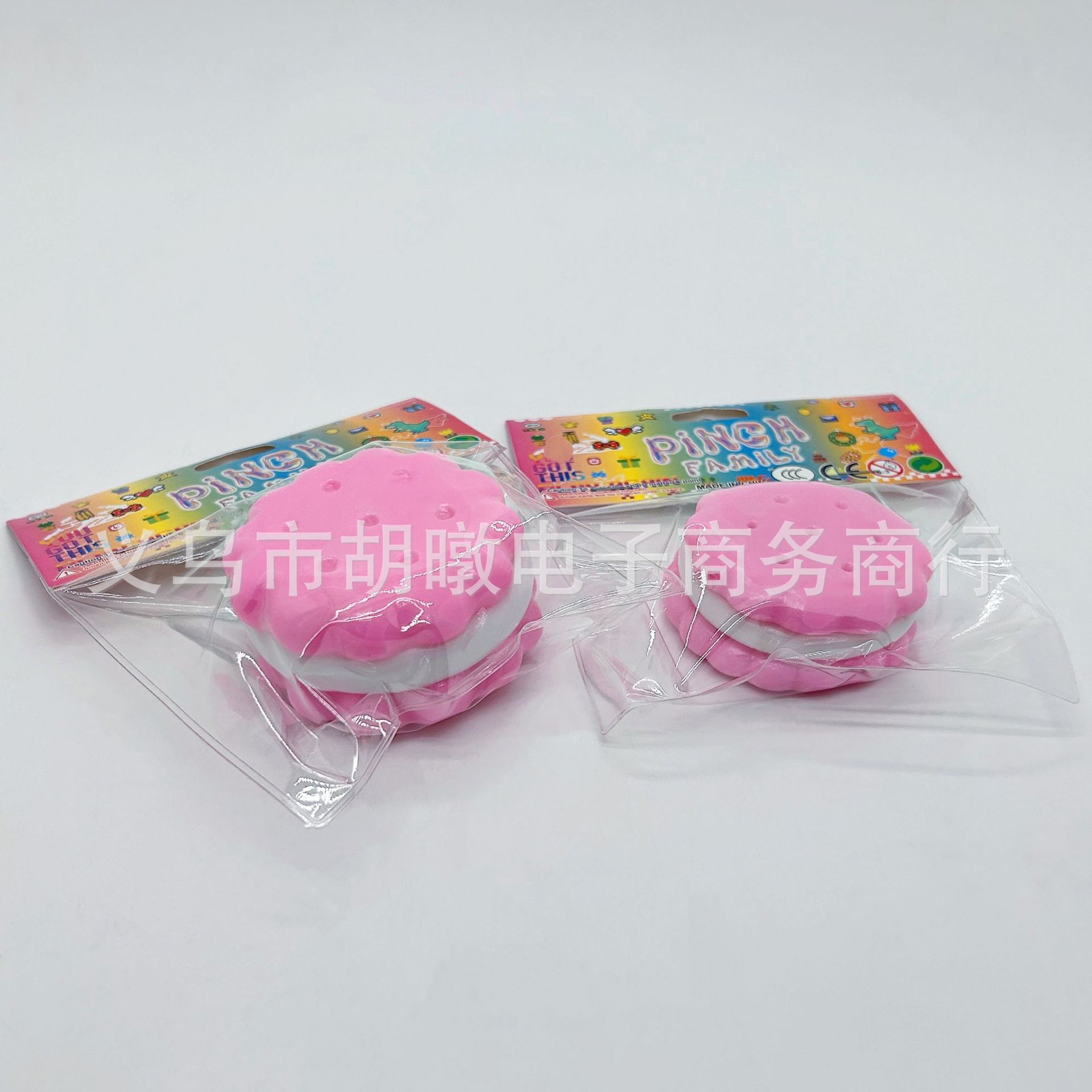 新款马卡龙夹心饼干仿真食玩捏捏乐烂泥感高颜值解压发泄玩具捏捏详情13