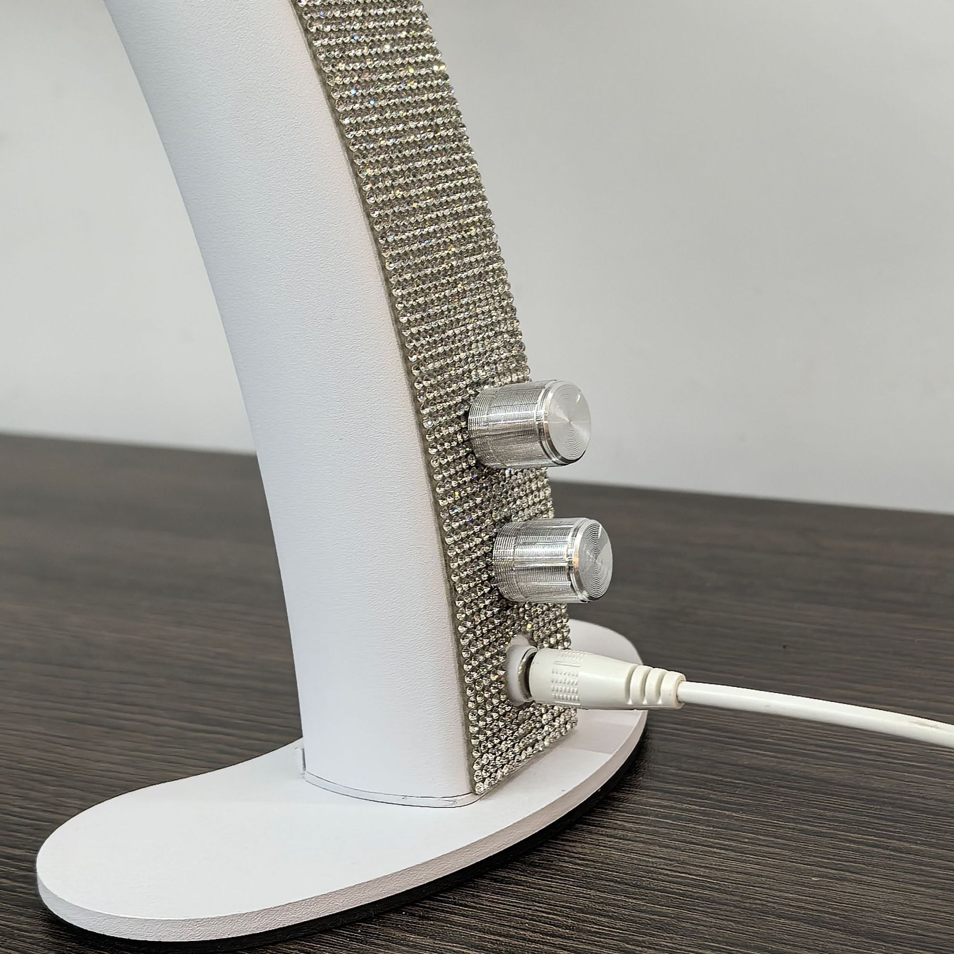 美甲桌面灯 美妆纹绣修甲LED美容院用旋钮  美甲照明半月灯详情3