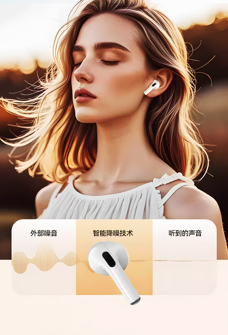 Беспроводные беспроводные bluetooth наушники с коротким вводным изображением, высоким уровнем звука и длинным длинным кабельным телефоном pic 14