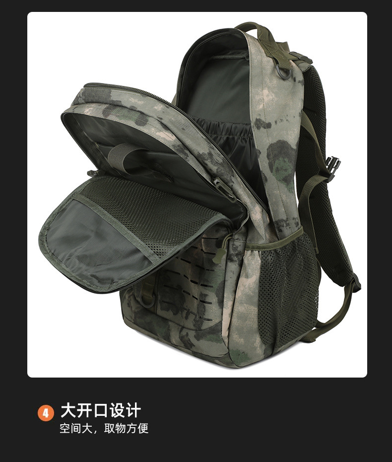 跨境工厂户外多功能战术防水背包特战应急徒步旅行登山迷彩双肩详情16