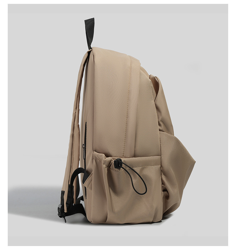 韩版ins风新款双肩包女休闲简约大容量旅行包百搭校园中学生书包详情10