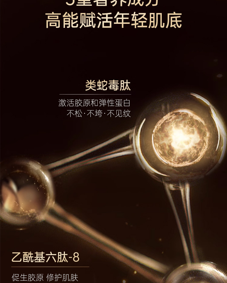 南京同仁堂紧致淡纹抗皱眼霜多肽抗皱面霜类蛇毒肽眼部护理膏正品详情6