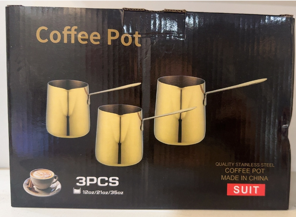 Fancy milk pot, stainless steel thickened baby food pot, baby cooking, mini deep pot, coffee cup, hot milk cup, pointed mouth milk cup pic 15