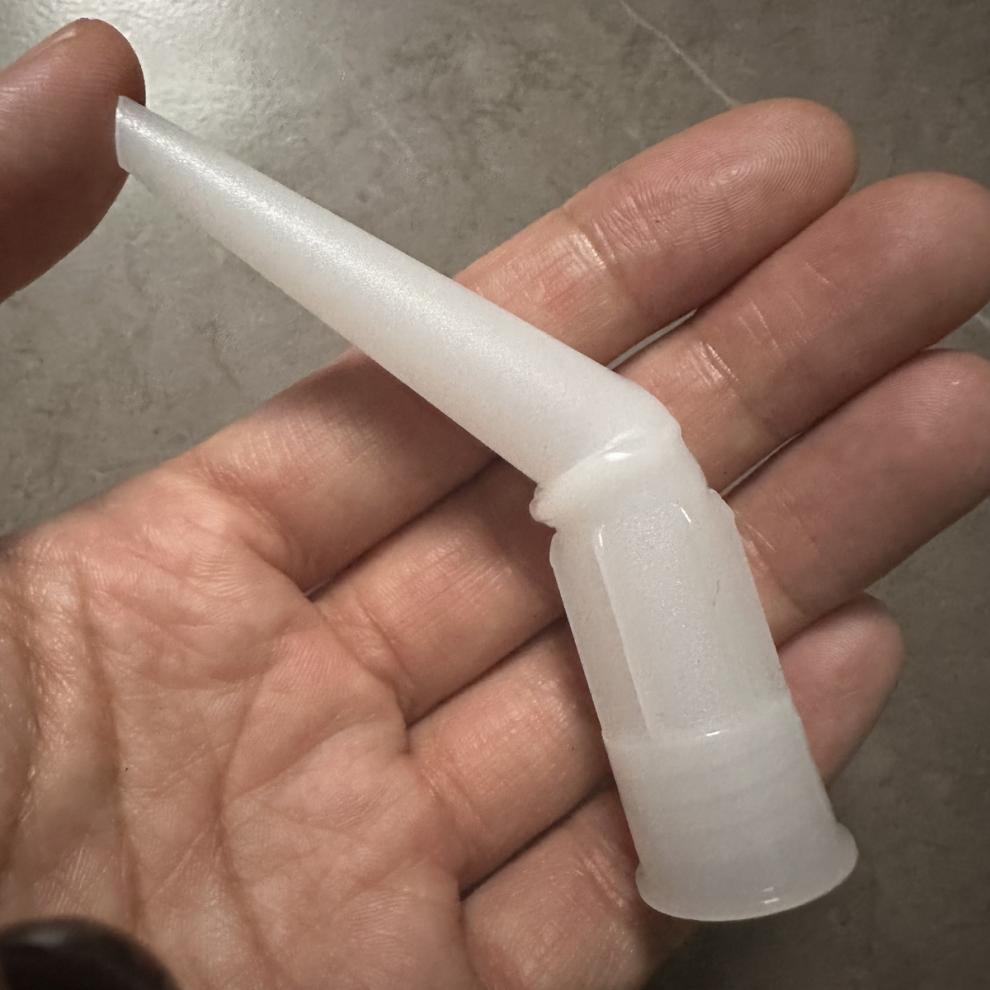 玻璃打胶嘴嘴弯嘴玻璃胶美容胶室内通用款美缝硬胶嘴弯嘴直角弯头详情5