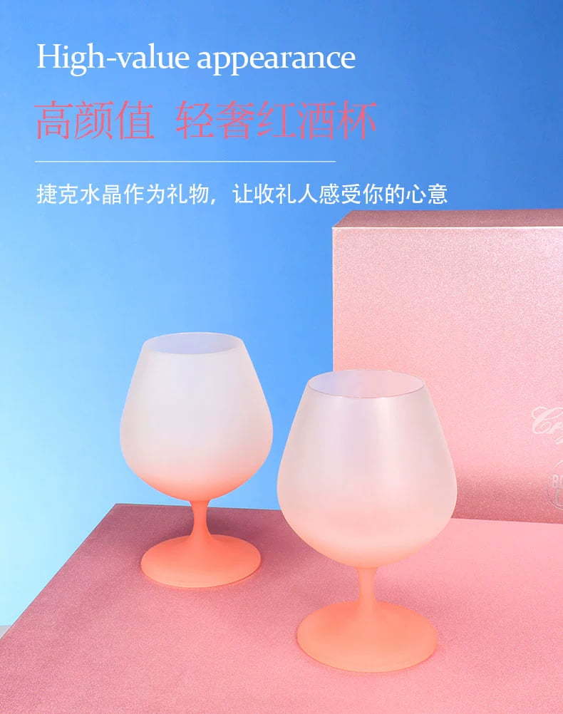 Czech imported crystal brandy cups, wedding souvenirs, gift boxes, wedding return gifts, business gifts wholesale pic 8