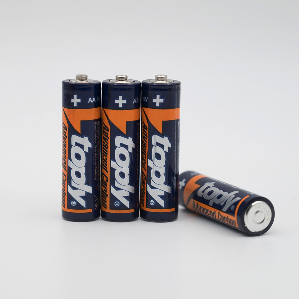 5号电池话筒电动玩具1.5V碳性AA干电池报警器环保R6P五号电池批发详情5