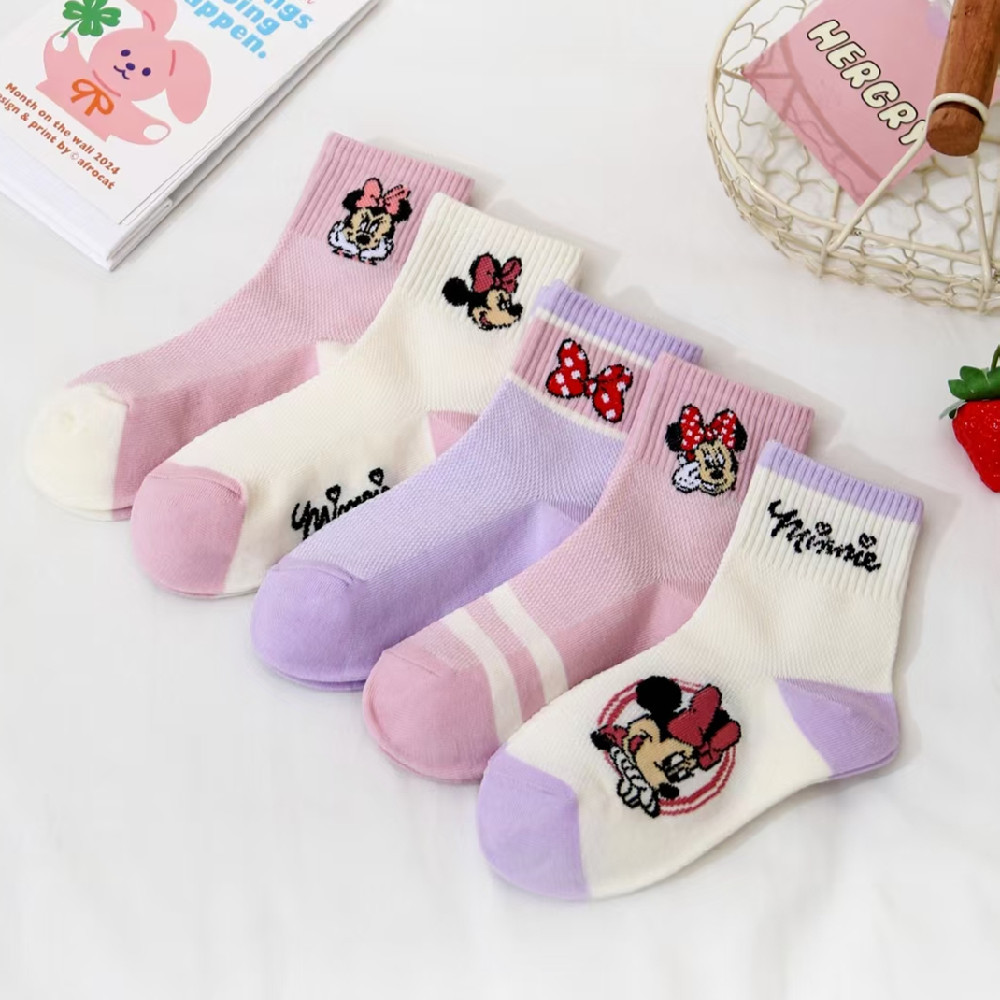 薄棉网眼宝宝袜子男童女童儿童中筒袜男女中筒卡通春夏新款棉袜详情13