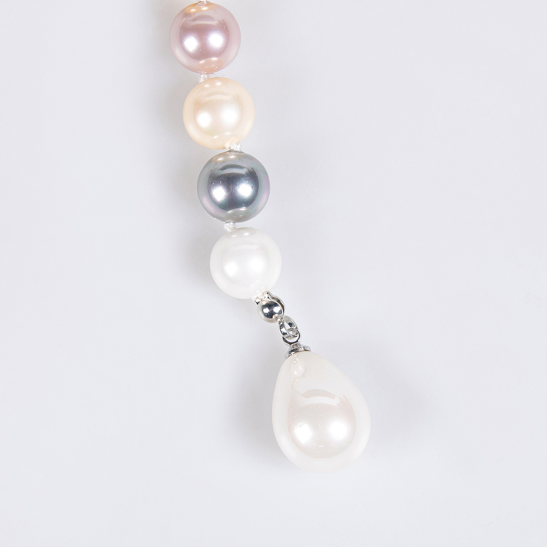 法式气质蜜蜂串珠珍珠项链个性夸张锁骨链小众高级感轻奢复古项饰LYMYL1065详情4