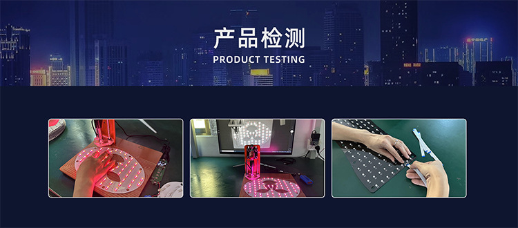 Photon silicone mask device, large row light color 7-color spectrometer, facial rejuvenation device, red led beauty mask pic 4