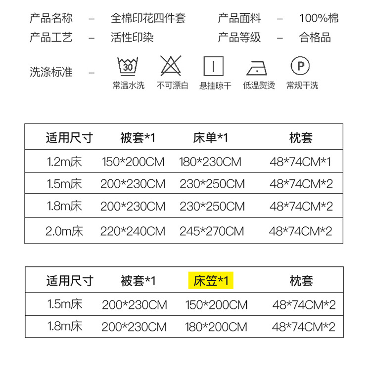 纯棉床上四件套全棉夏季可爱卡通被套床单学生宿舍详情17