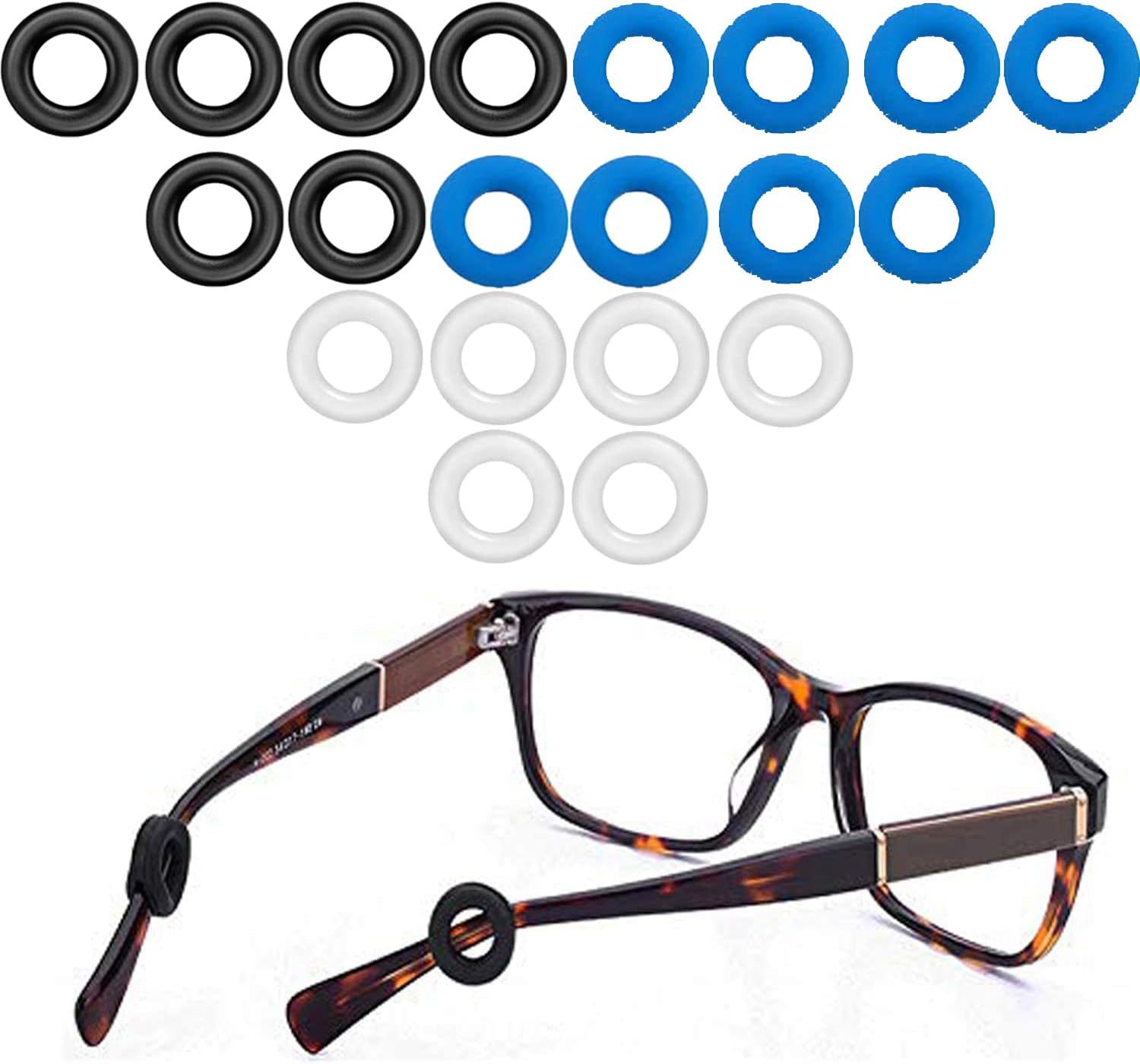 Amazon 12-pair large round anti-slip soft silicone ear tips, ear pads and ear hooks for comfortable adult and children fixators pic 11