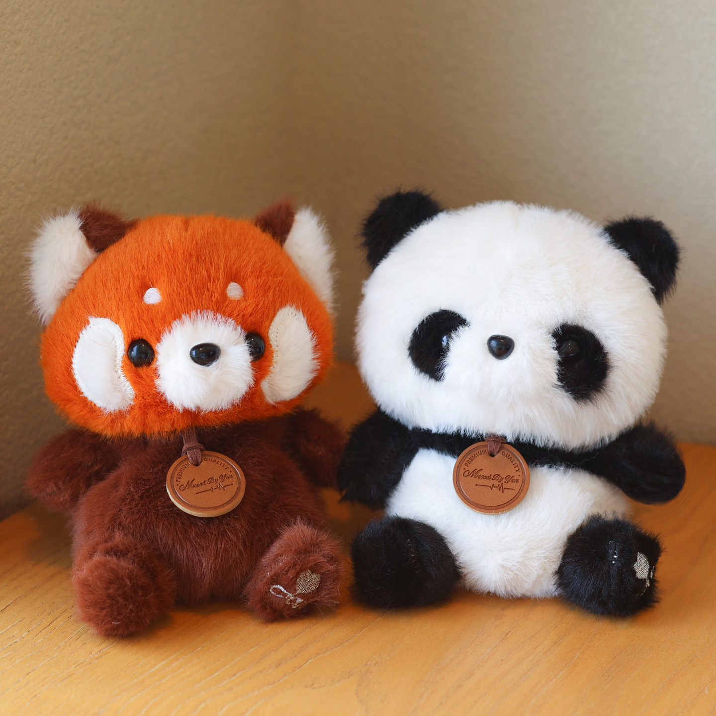 成都基地小熊猫毛绒挂件企鹅熊猫动物包包钥匙扣玩偶礼物可爱公仔娃娃详情1