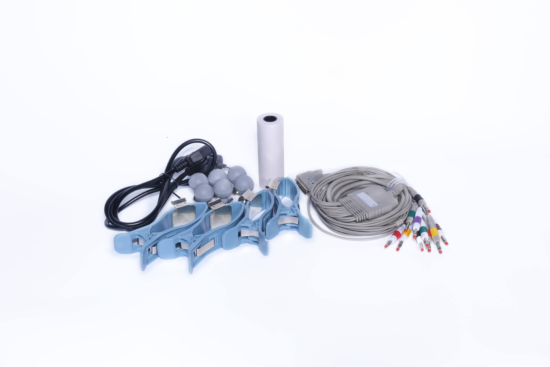 Cross-border exclusive supply of ECG6 ECG machine, 6-lead portable high-precision heart rate monitoring small ECG machine pic 9