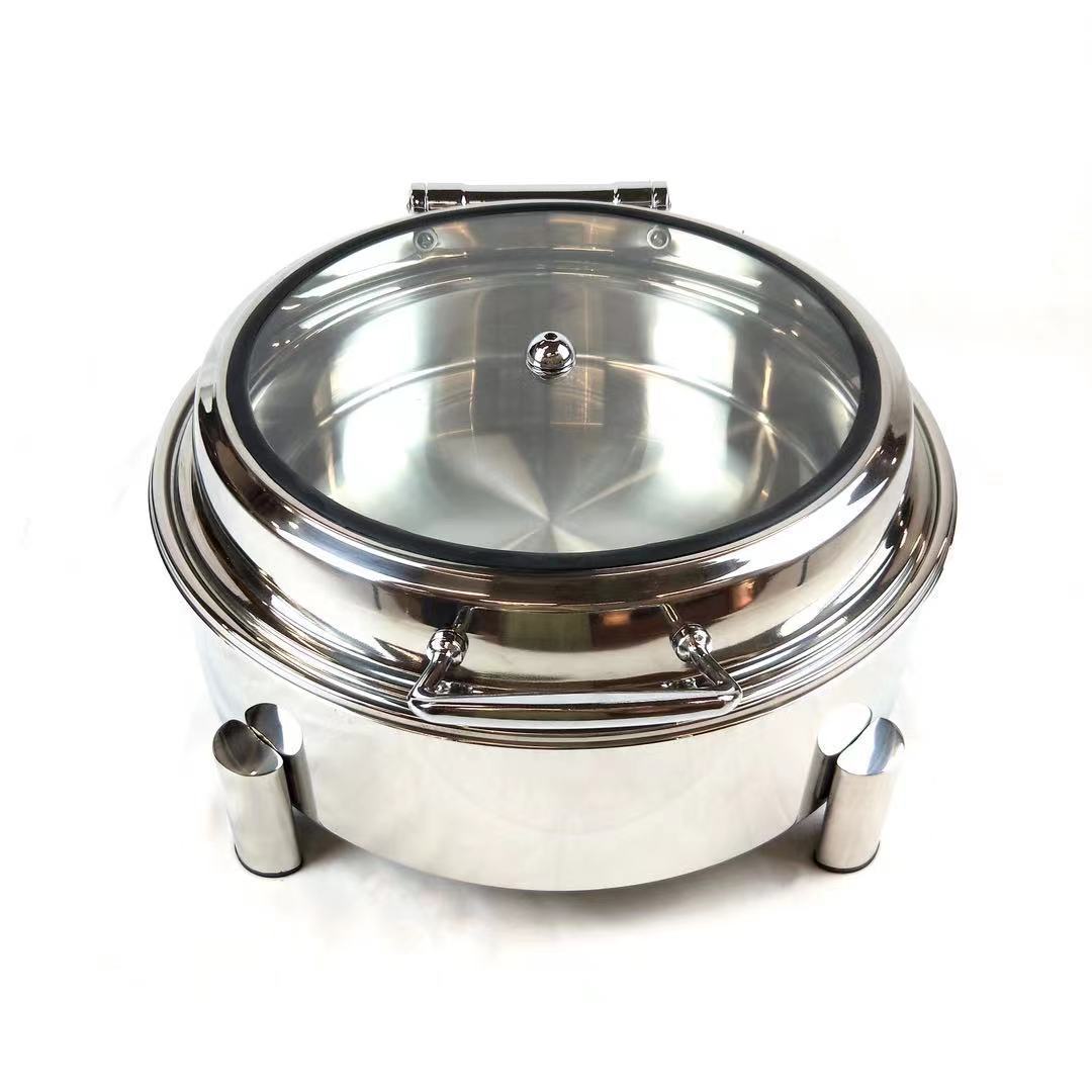 Buffet stove, stainless steel visible thickened, restaurant and hotel household insulated stove, Bufei stove wholesale, cross-border Amazon pic 5