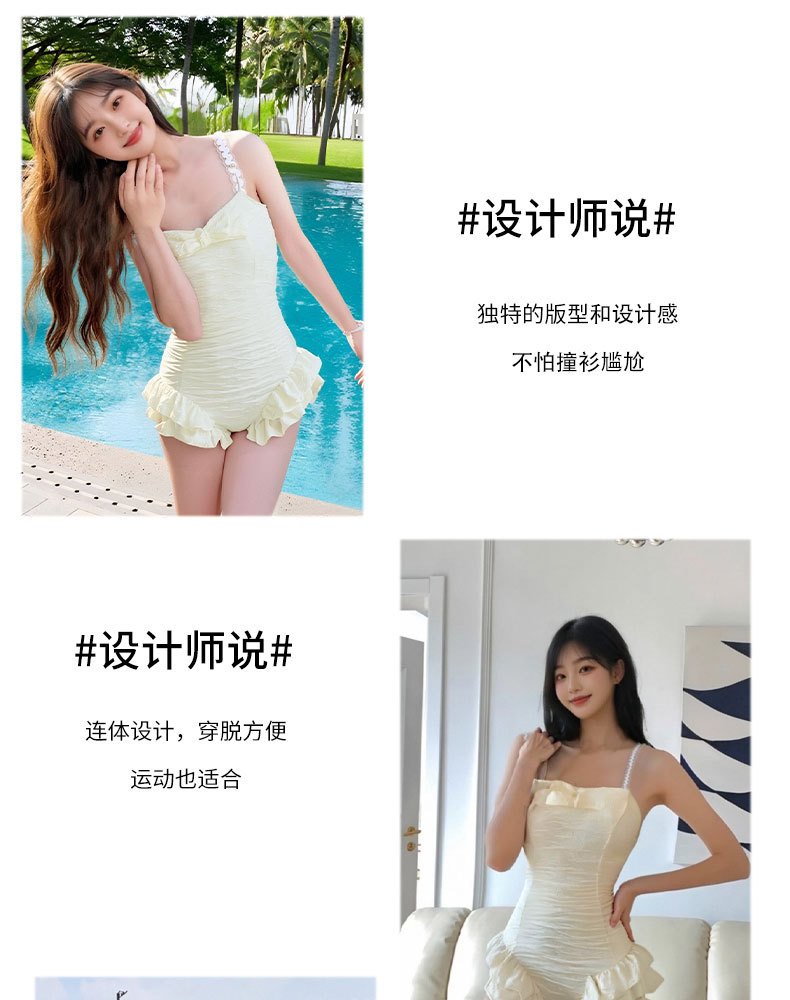 泳衣女新款连体泳衣遮肉显瘦小胸聚拢遮肚女士泳衣高级感度假泳装125033详情8