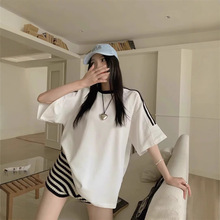 Tie-dyed ice silk cotton linen Chinese-style thin wide-leg pants for women, sun protection, summer drape, loose straight-leg high-waisted Chinese-style Yamamoto pants pic 3