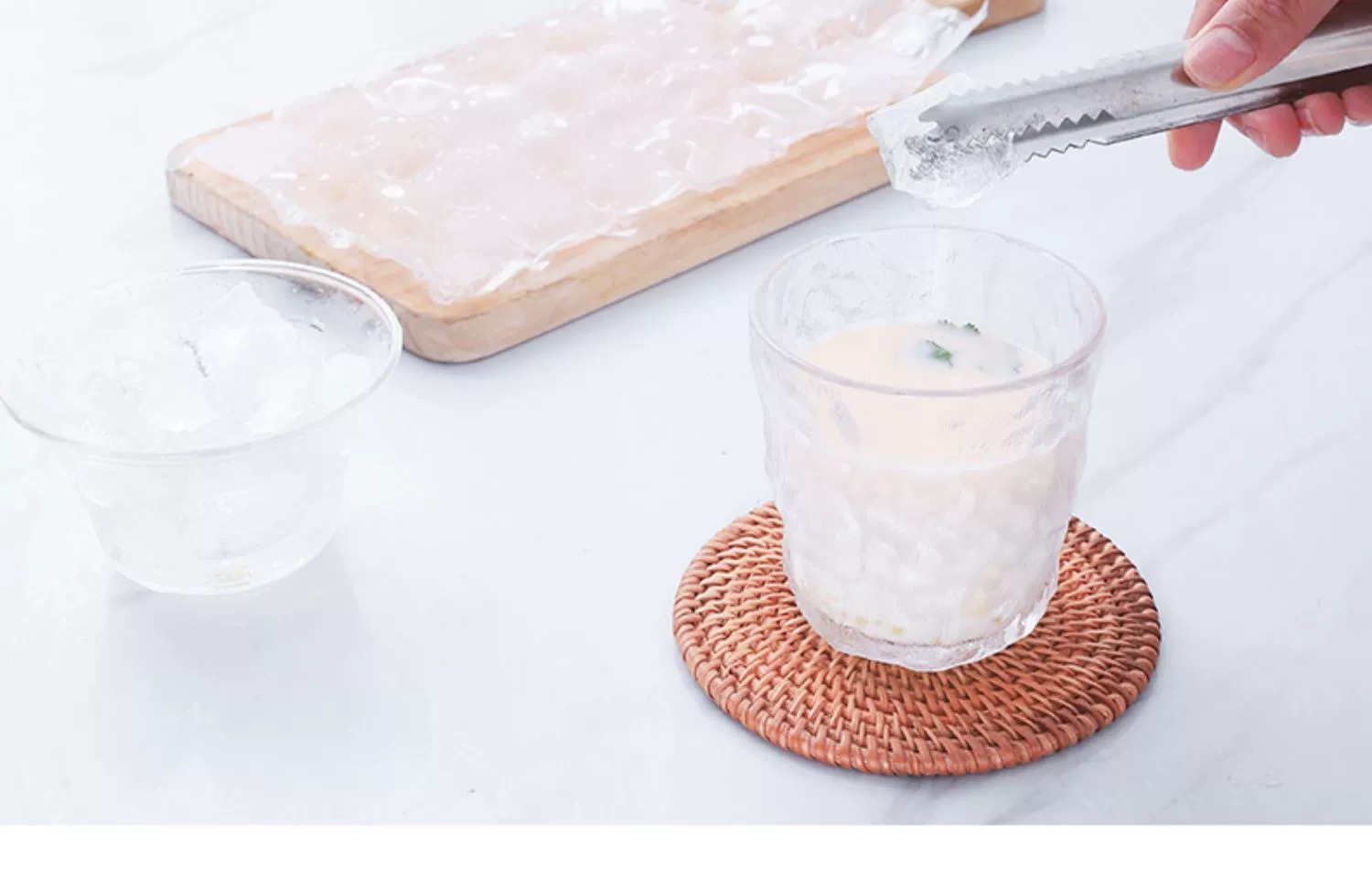 Creative self-sealing plastic ice cube trays for disposable ice packs, summer edible juice preservation bags, water-filled ice packs pic 14