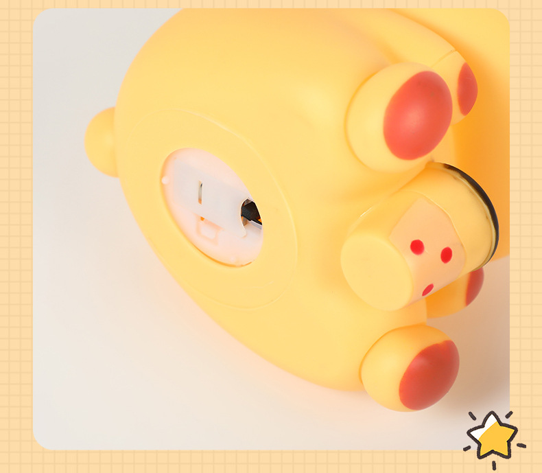 Creative new Kapi Bara night light, cute milk tea bear capybara figurine, bedside ambient light, glowing toy pic 11