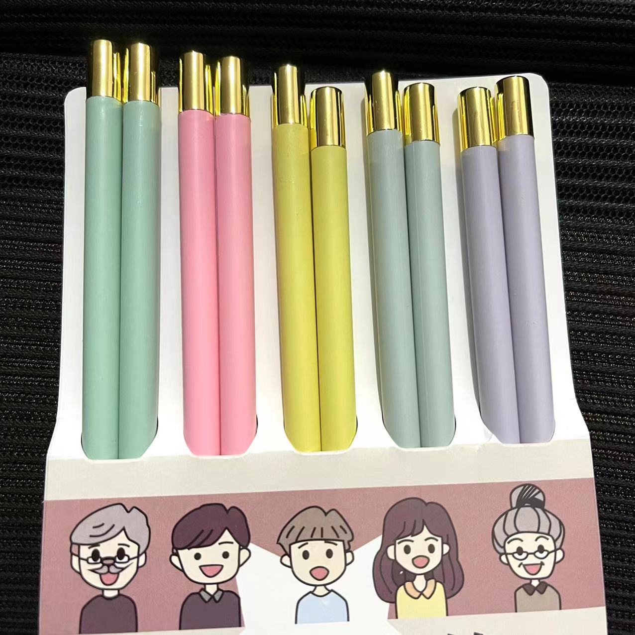 【 Zone 2-9 】 Dome Welfare Lottery chopsticks, 200 packs per box. Macaron household chopsticks, one per person. Anti-slip serving chopsticks, wholesale at 2 yuan pic 1