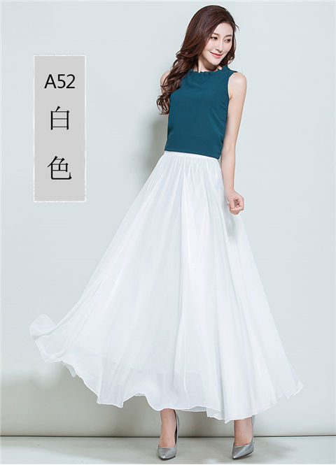 New fashionable, bright red MIDI dress for summer and spring, high-waisted and slimming, chiffon MIDI dress, mid-length beach style pic 33