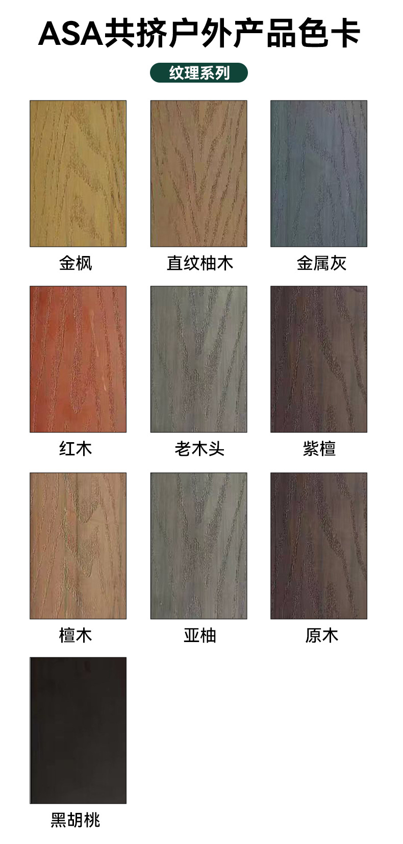 ASA共挤户外木塑格栅厂家直供长城板露台室外木塑格栅共挤墙板详情9