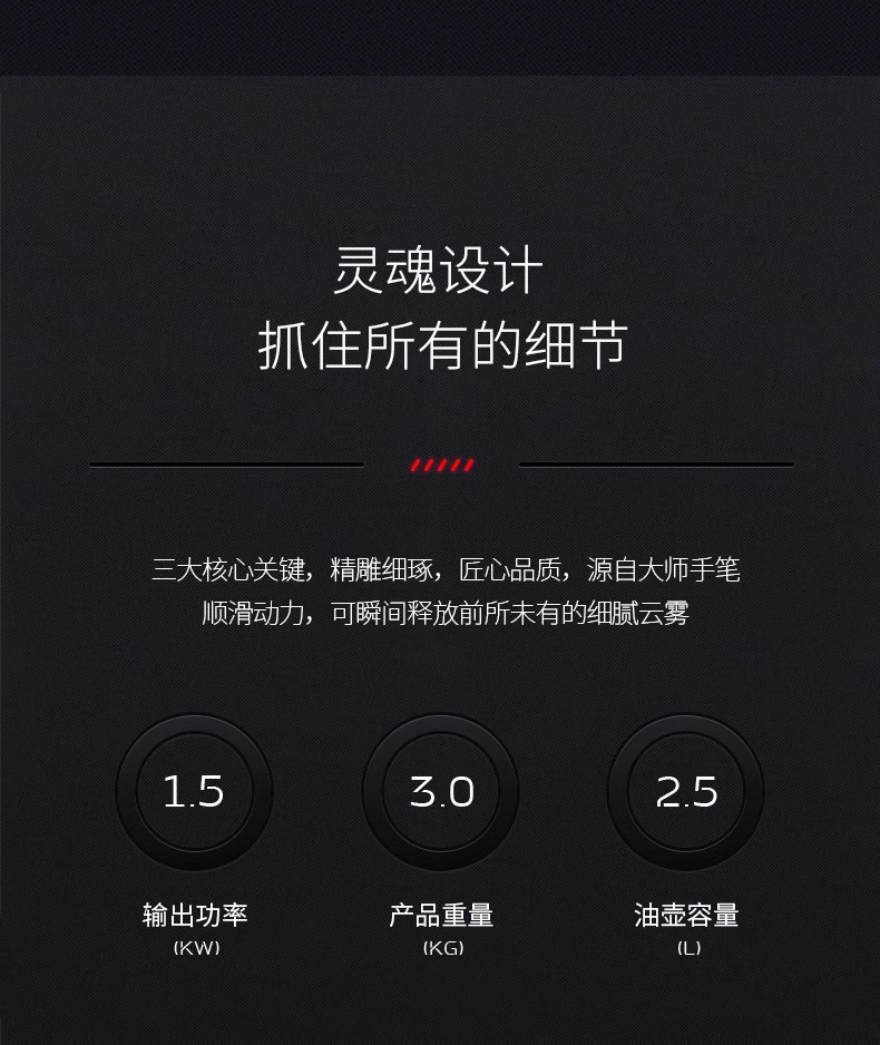 LED恒温烟雾机1500W小型便携舞台喷雾机婚庆烟雾制造器酒吧喷烟机详情5