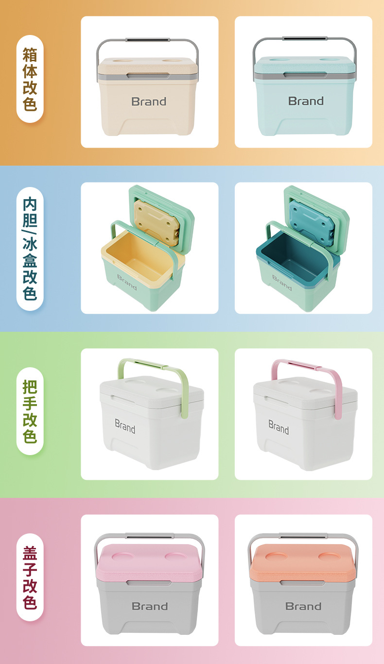 6L, 15L, 20L, 28L preferred insulated boxes for outdoor commercial use, vehicle-mounted portable storage and picnic pic 5