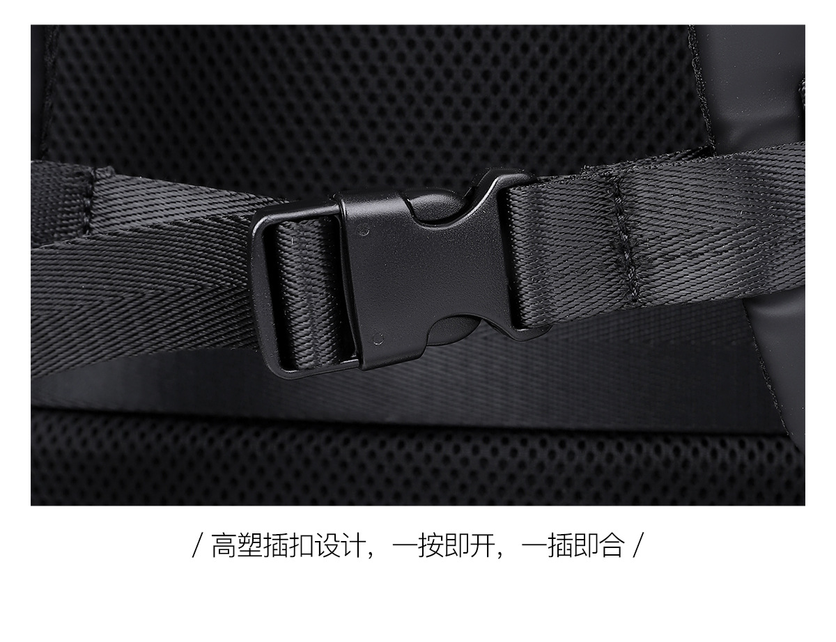 New cross-border travel backpack for men, large-capacity computer bag, multi-functional cycling backpack, waterproof pic 36