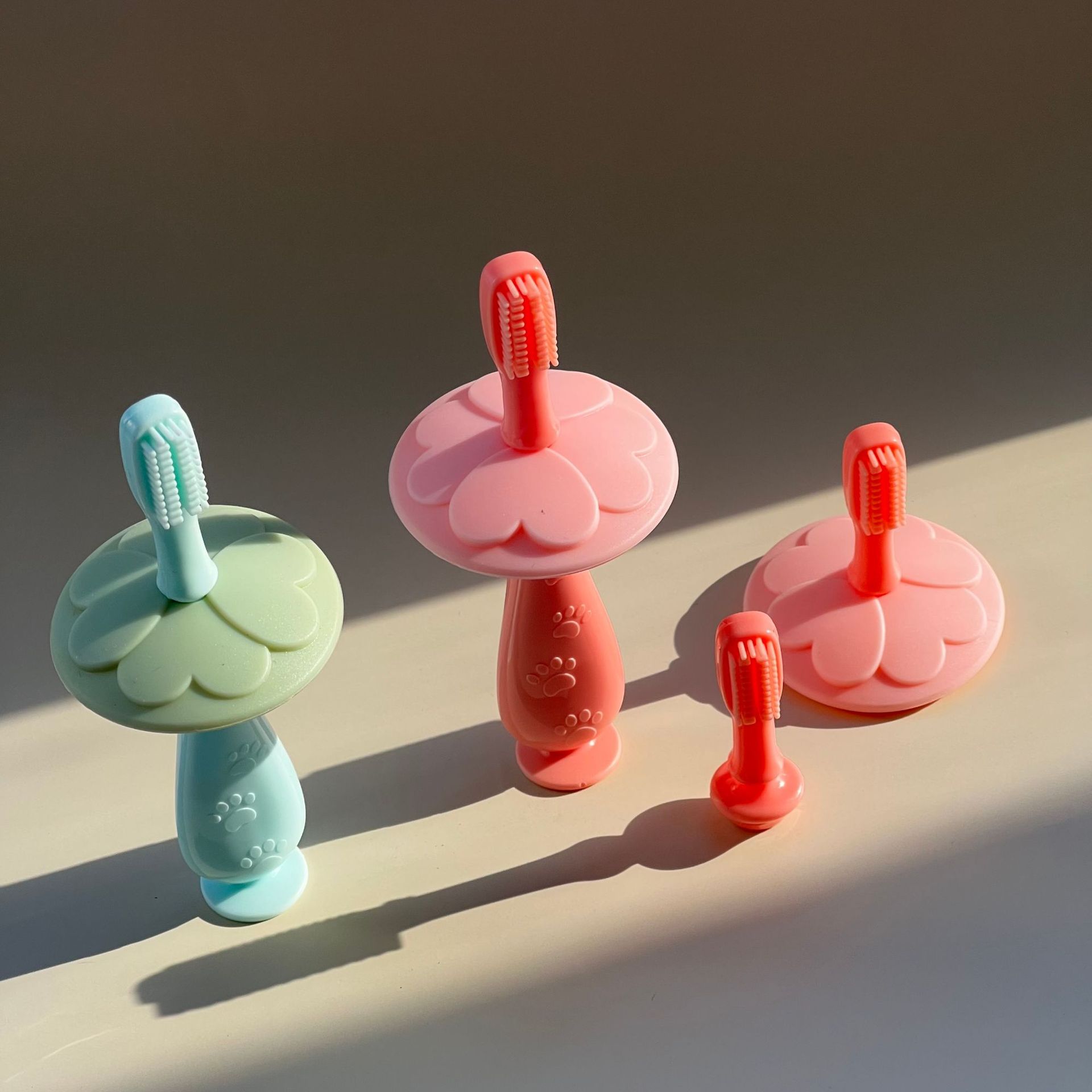 宝宝硅胶牙刷乳牙刷婴儿训练牙刷刮舌苔硅胶刷子婴幼儿牙刷详情5