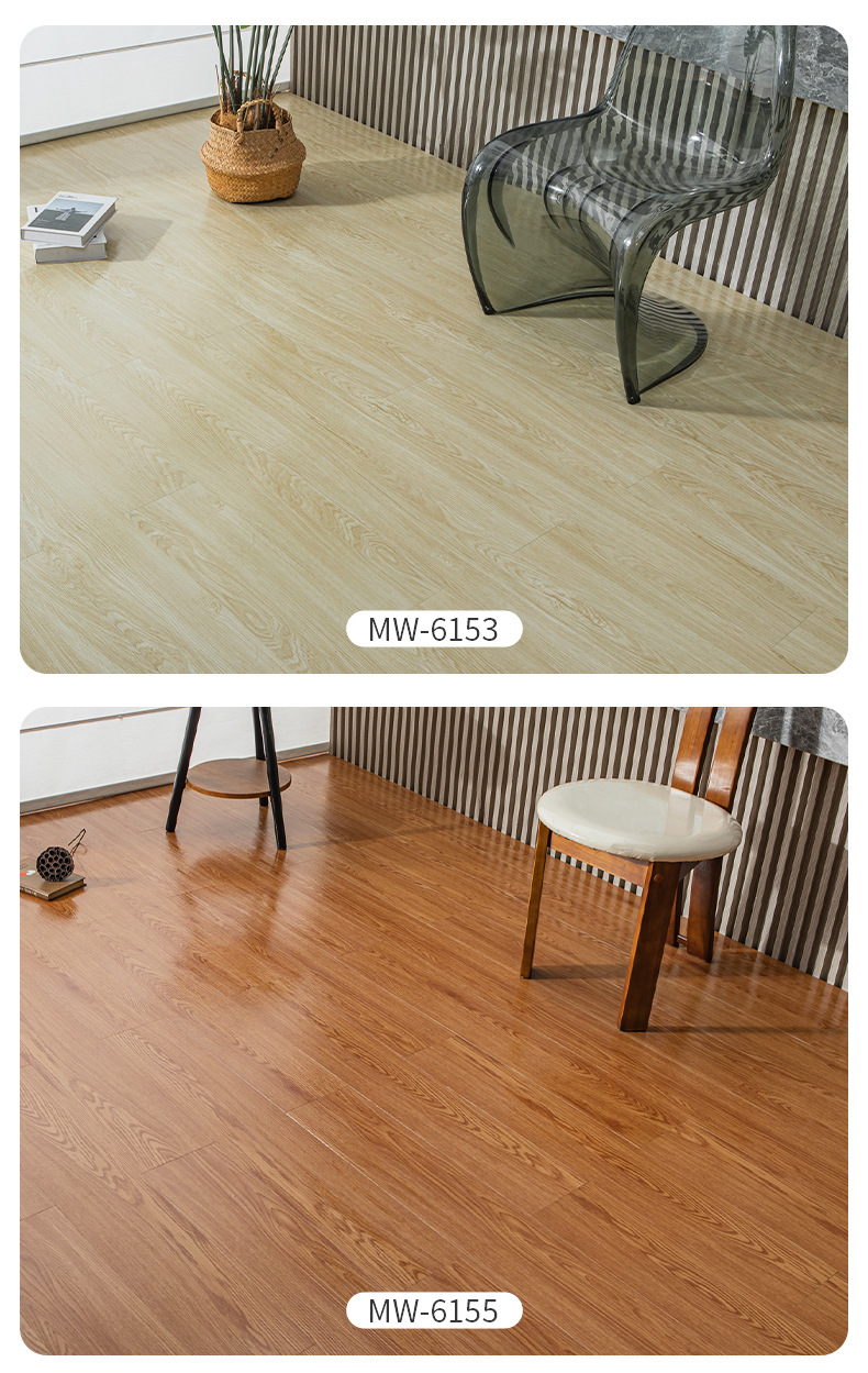 pvc地板贴自粘木纹石纹防滑地板革水泥地直接铺大面积地贴纸地板详情15