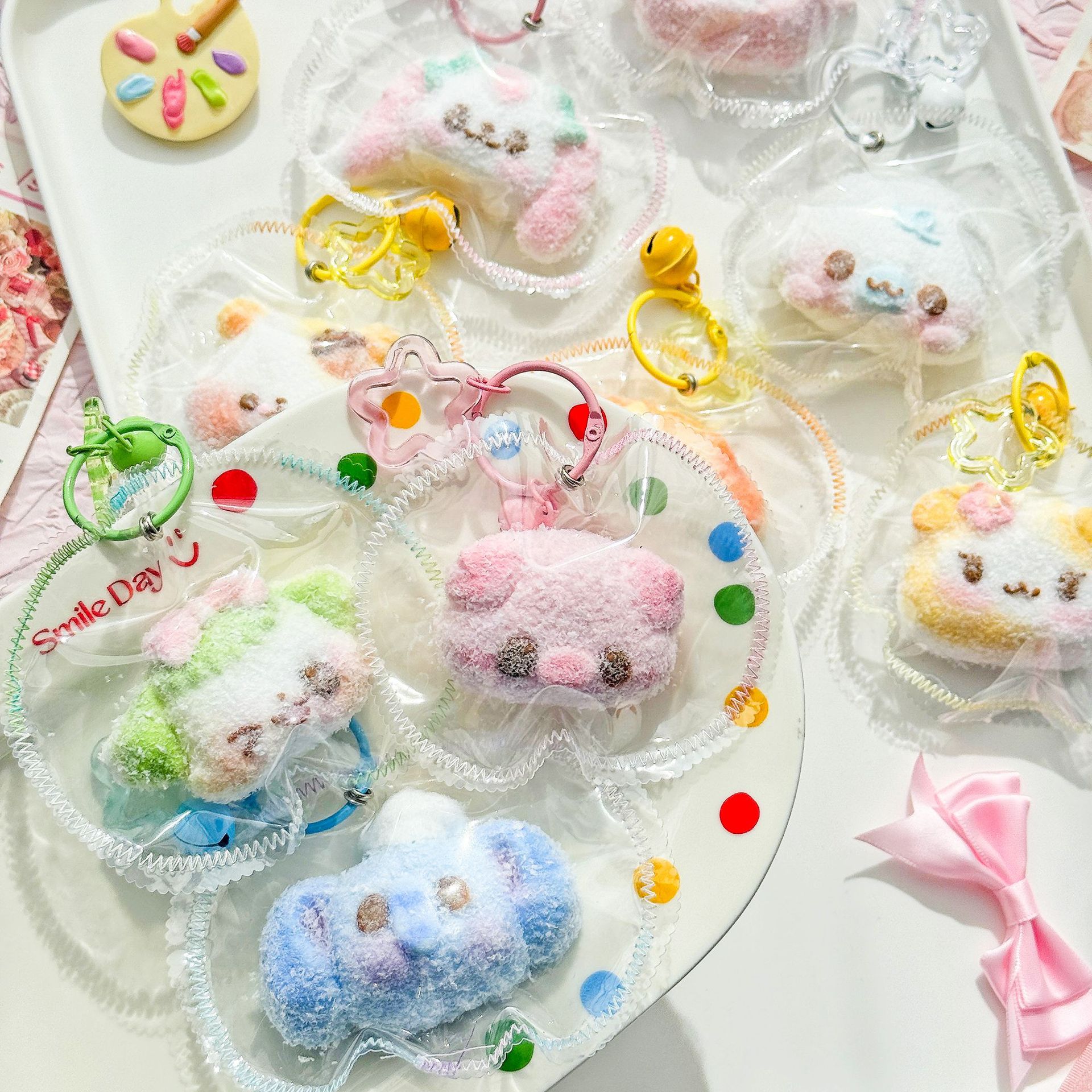 创意动物头食品级硅胶捏捏乐解压玩具网红爆款毛绒公仔挂件放松神器详情14