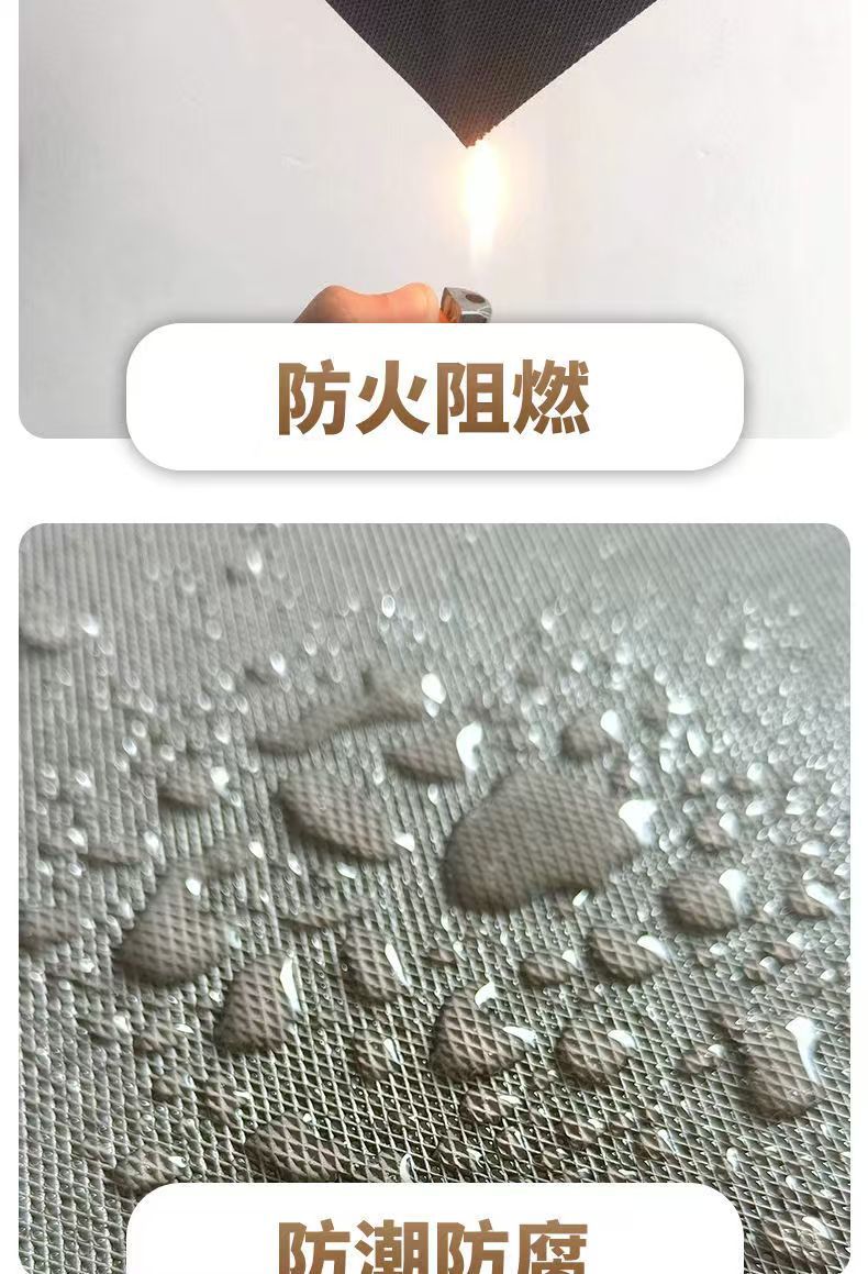 阻尼隔音毡吊顶墙体隔音材料家装环保隔音毯会议室酒吧KTV隔音毡详情8