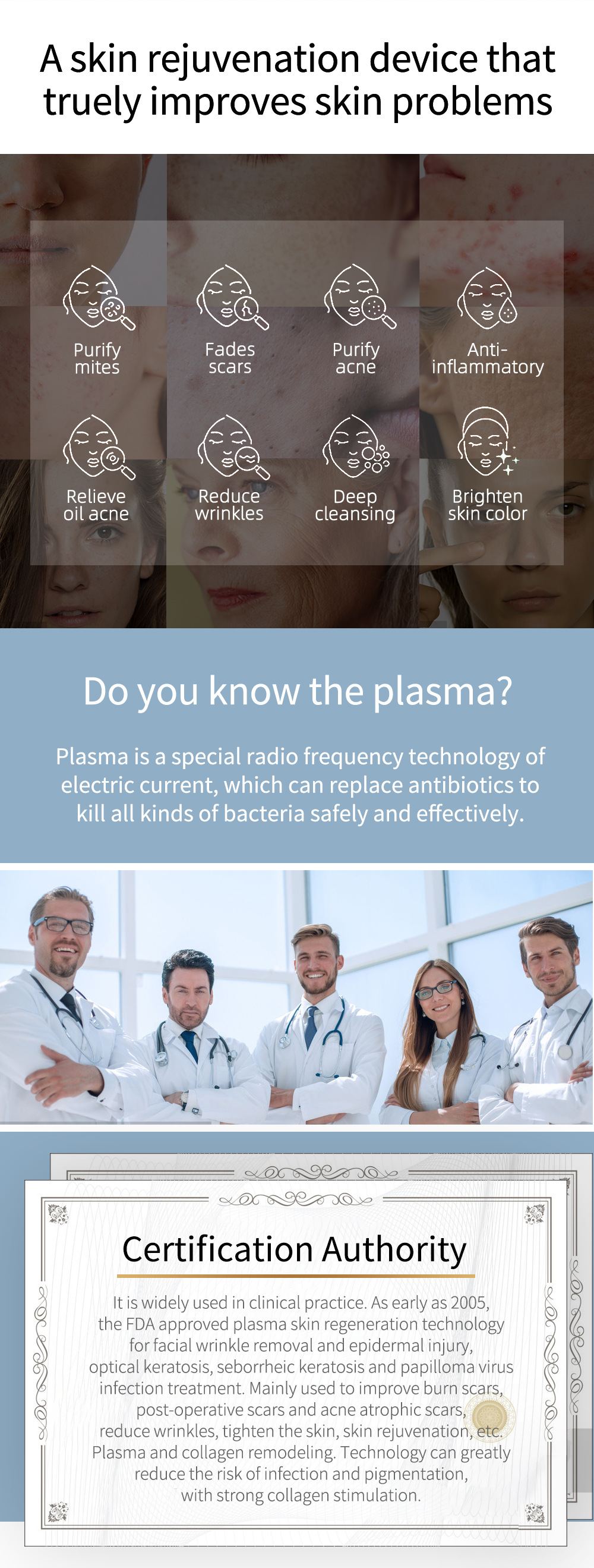 shanilak    家用美容仪器脸部按摩洁面法令纹提拉紧致面部导入导出仪冰敷详情18