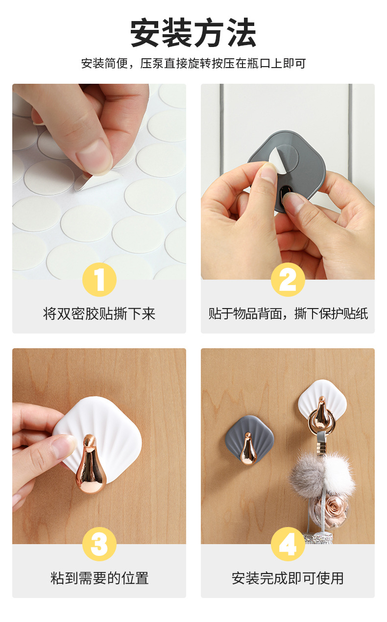 Wholesale of transparent circular double-sided adhesive tape, nano traceless adhesive die-cut acrylic double-sided adhesive tape, removable back adhesive and dot adhesive pic 11