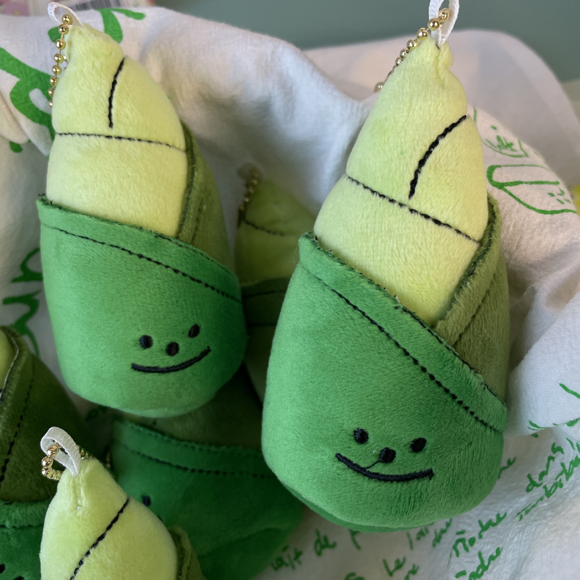 创意卡通可爱萌蔬菜竹笋小挂件毛绒公仔包包挂饰钥匙扣玩偶GJ225详情6