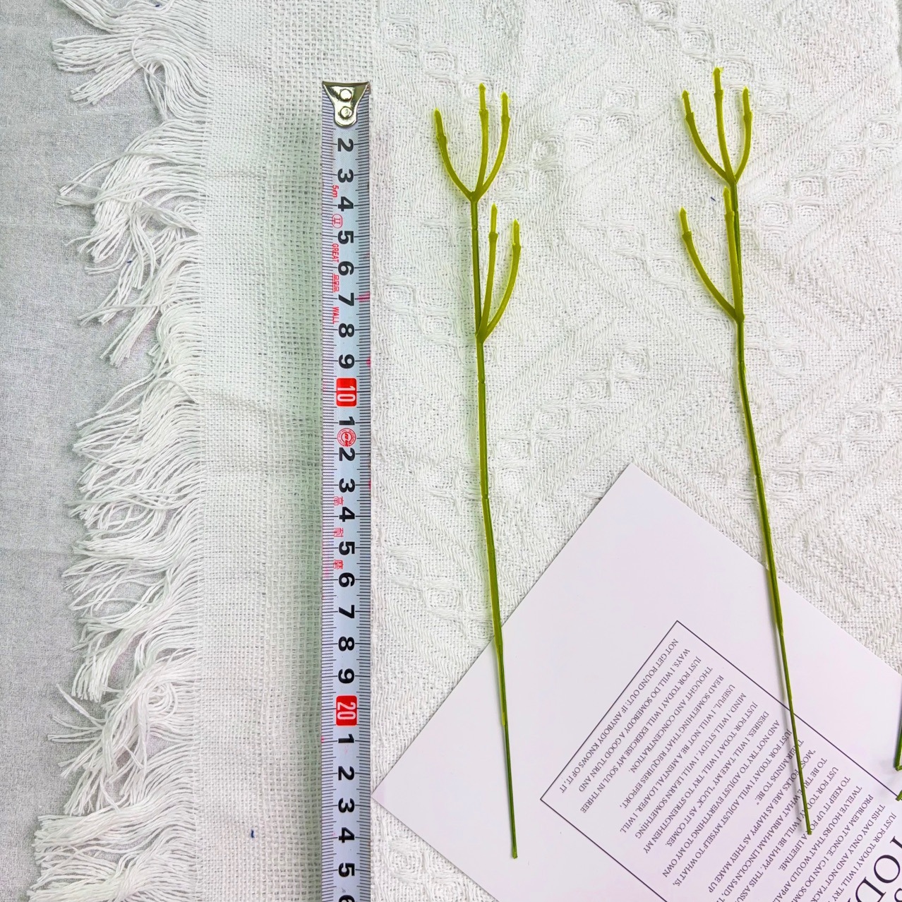 广东厂家直销花枝仿真花配件单只小5目花枝杆塑料铁丝包芯仿真花适用办公文化园艺装饰详情2