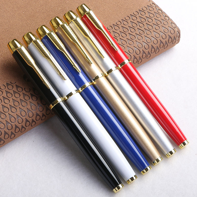 Wholesale of multi-color business metal neutral signature pens, advertising gifts, enterprise logo designs, and pearl pens in stock from Huaqi pic 25