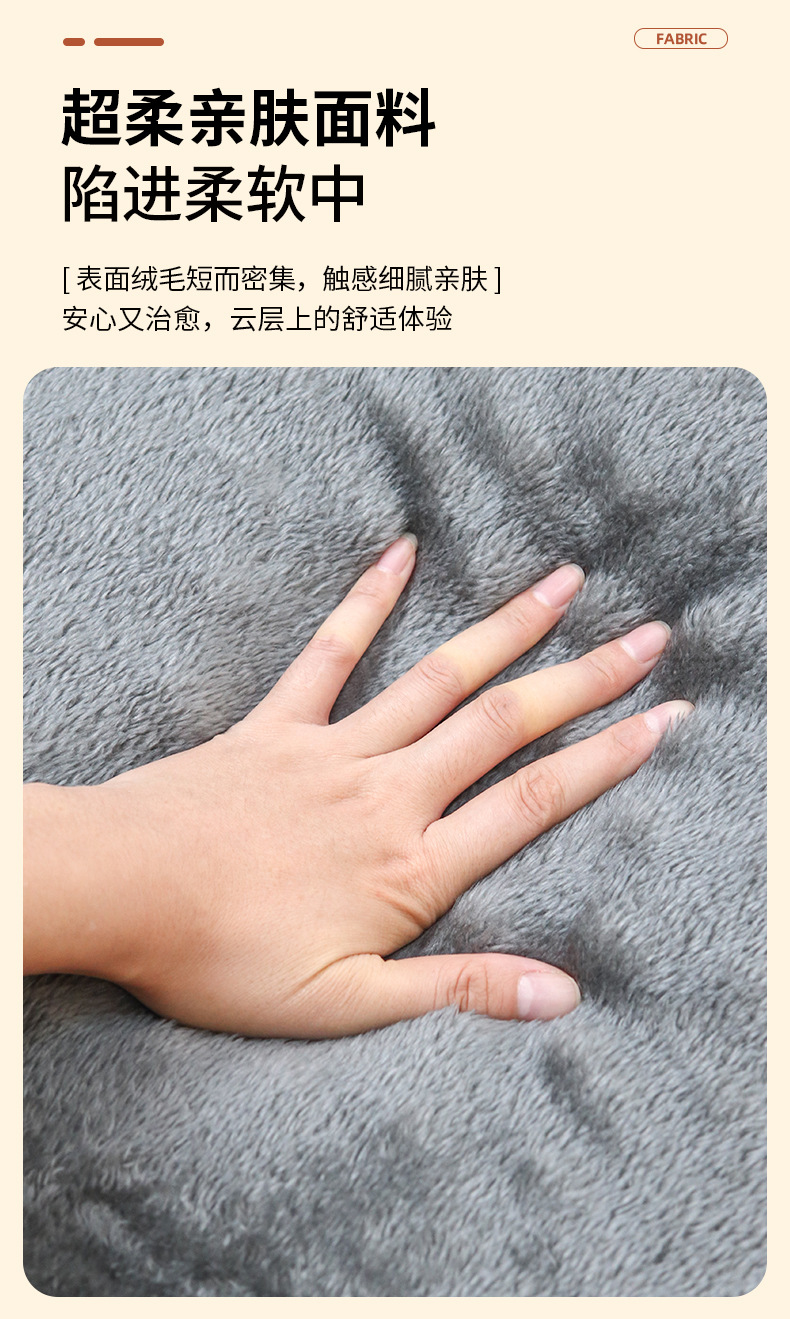 新款海绵款宠物沙发窝狗窝猫窝可以拆洗宠物窝四季毛绒狗狗猫咪窝详情7