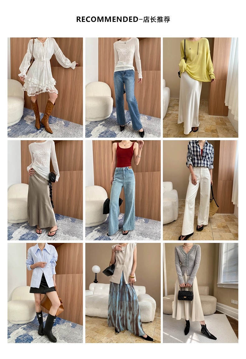 司南 时髦斜门襟拉链设计感 超模机车风皮衣夹克外套高级 SN4227详情4