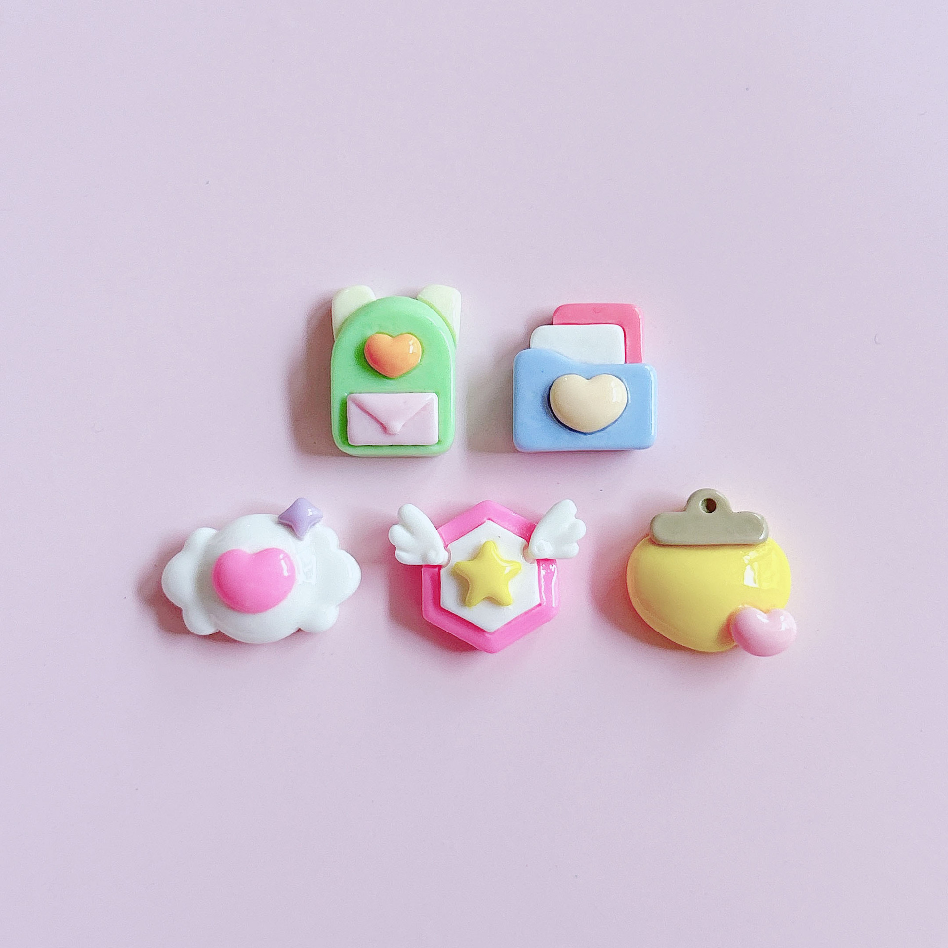 xn Cute and heartwarming decorative matching series Handmade Hair accessories, hair clips, pendants, diy accessory stickers pic 24