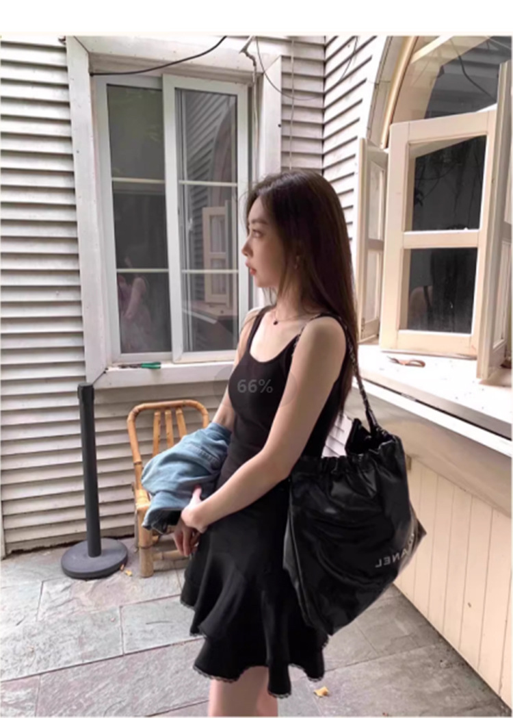 新款白色方领带胸垫吊带背心女夏季遮副乳内搭外穿修身显瘦百搭详情12