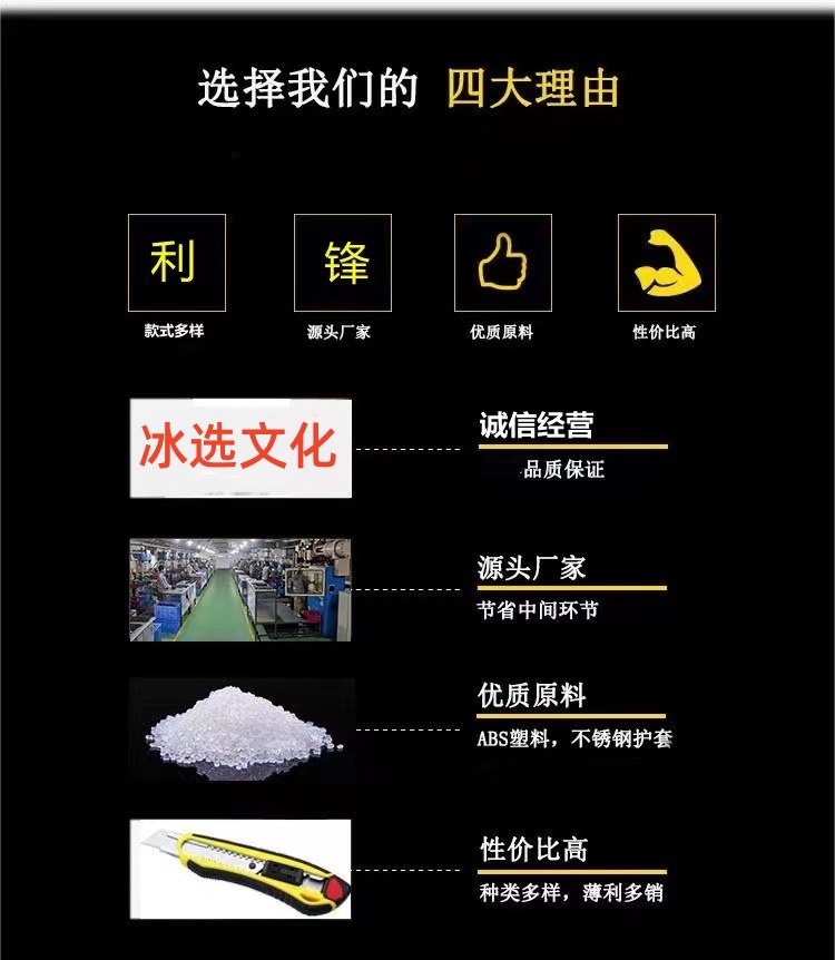 快递刀大号美工刀拆快递专用不锈钢削笔刀拆箱加厚防滑大号壁纸刀详情2