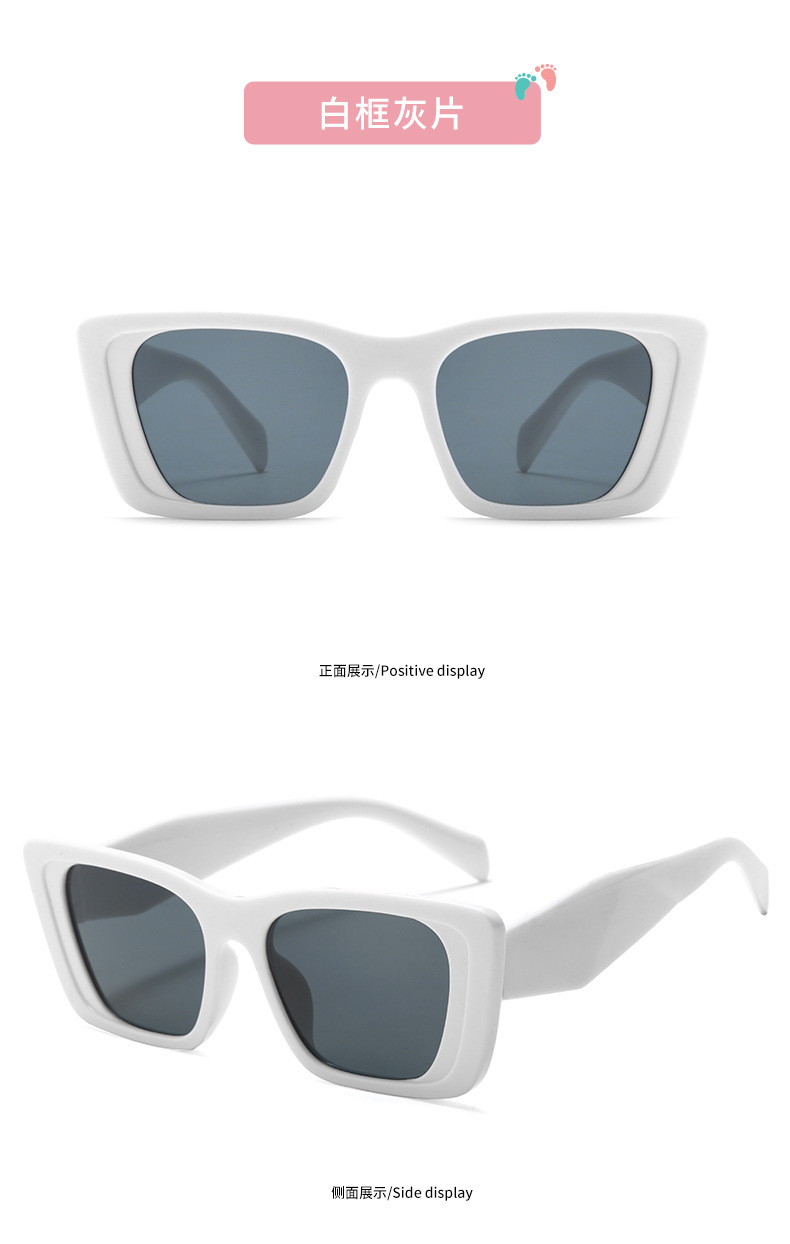 Nuevo estilo europeo y americano caja de niños gafas de sol gafas de protección uv moda hombres y niñas montar pasarela sombra gafas de sol lote pic 14