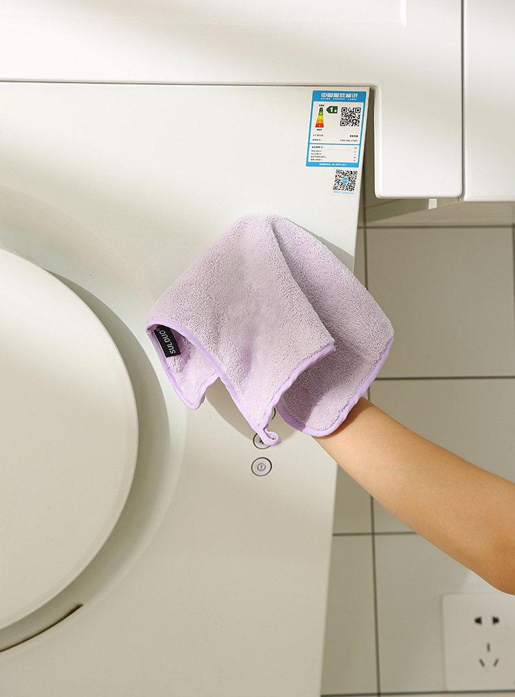 伴手礼毛巾可挂式立体花朵款家用礼品珊瑚绒吸水可爱方巾洗脸擦手详情6