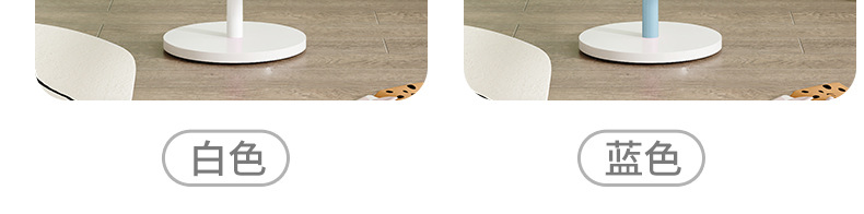 卡通儿童彩色衣帽架简约落地挂衣架立式挂书包衣服架子收纳衣帽架详情15