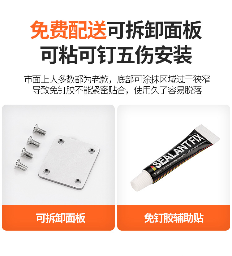 免打孔锁牌带锁柜门抽屉锁冰箱锁冰柜锁插销门栓锁扣插销锁带钥匙详情7