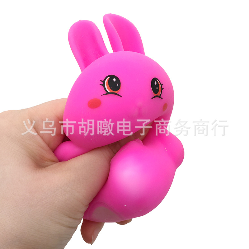 The popular Easter bunny kneading fun and stress-relieving toy, Angel Wing rabbit slow rebound gift toy pic 2