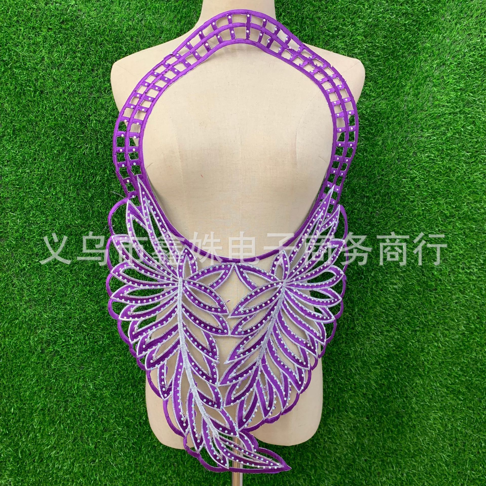 DIY pattern heat stamping and collar flower design for clothing accessories pic 13